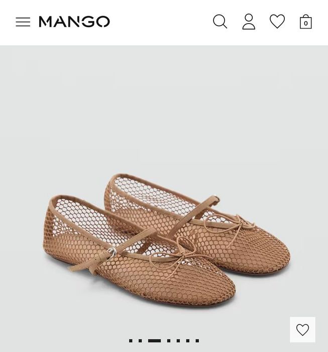 Балеринки Mango 40