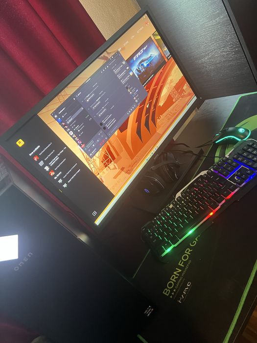 Vand PC Gaming Rtx 3060 12gb ram plus monitor