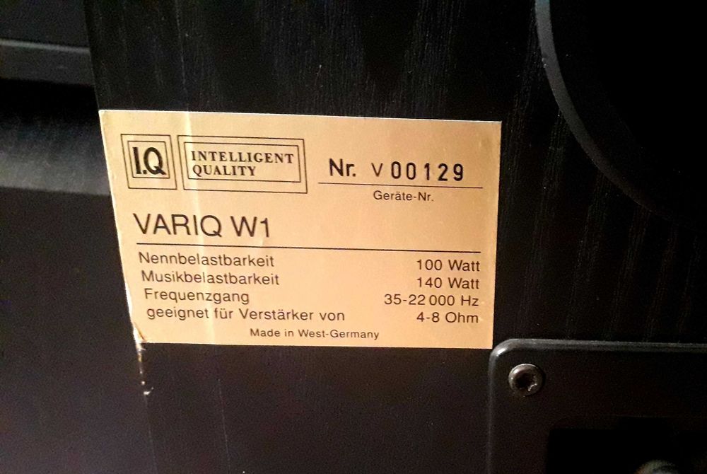 Amplificatoare si boxe IQ difuzoare Westra Germany