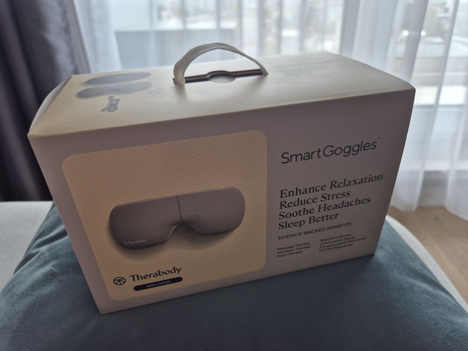 Ochelari inteligenți de masaj și relaxare Therabody SmartGoggles - Nou