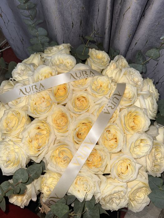 Цветы с корзиной