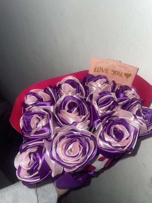 Вечни букети-от 1 до 40 рози