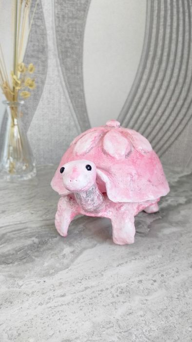 Шкатулка "Розовая черепашка"