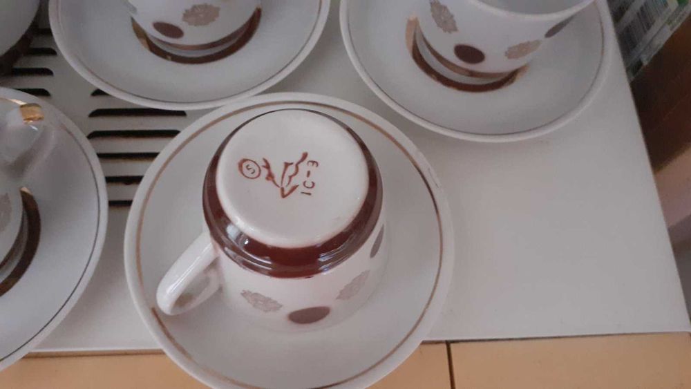 Руски порцеланов сервиз за чай