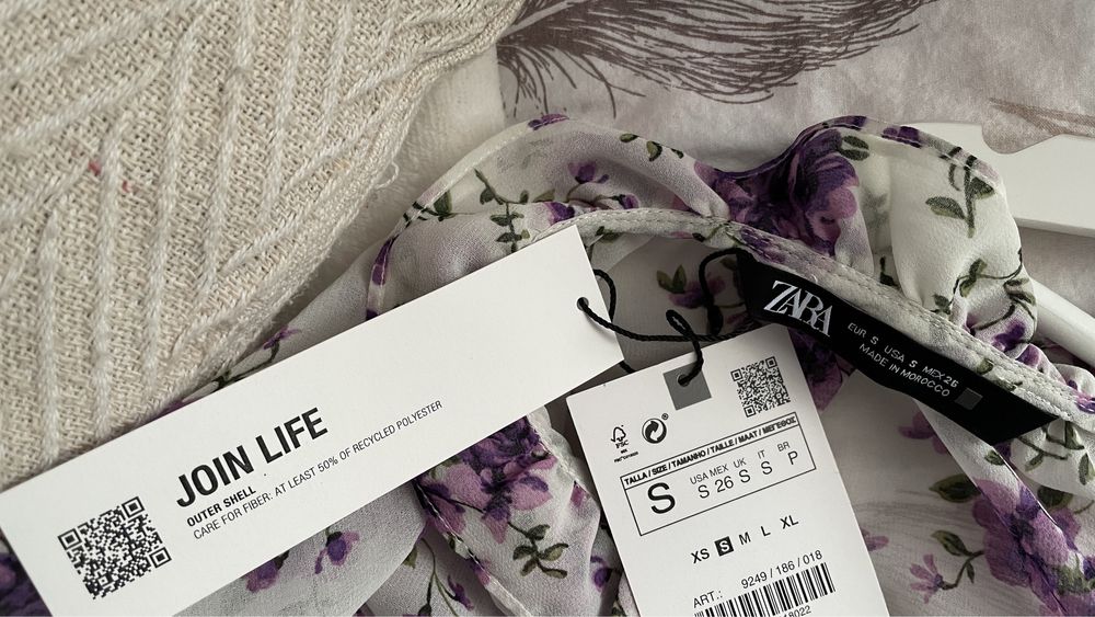 Блуза ZARA размер S