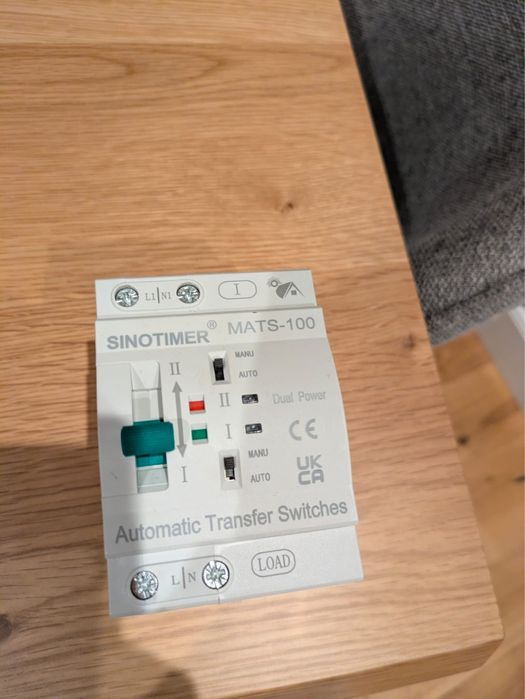 Sinotimer MATS-100 comutator transfer manual/automat
