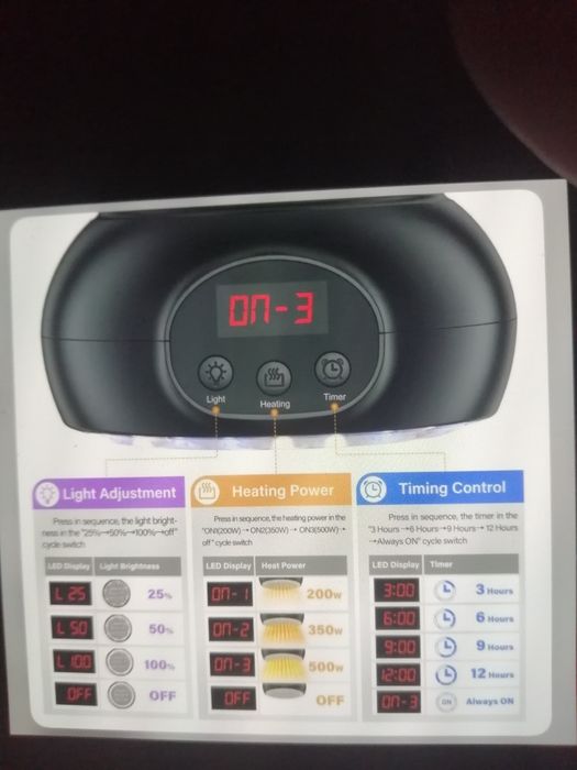 Нагревателна лампа за малки пилета