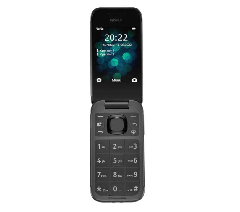 Telefon mobil Nokia 2660 Flip, Dual SIM, 4G, Black