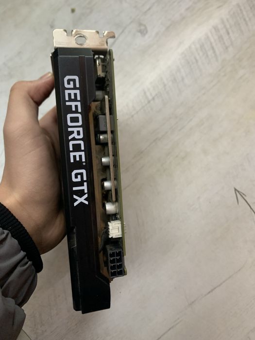 Видеокарта  gtx 1660 6гб