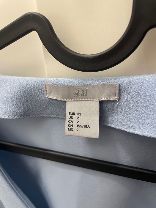Cămaşă bluză elegantă H&M cu mâneci bufante