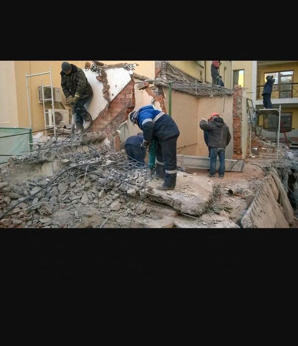 Демонтаж сломать и Уборка