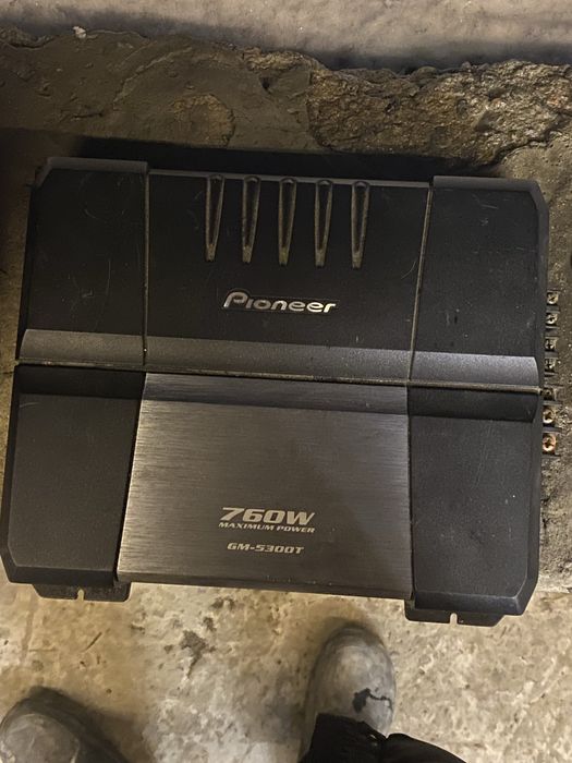 Саб буфер и усилитель