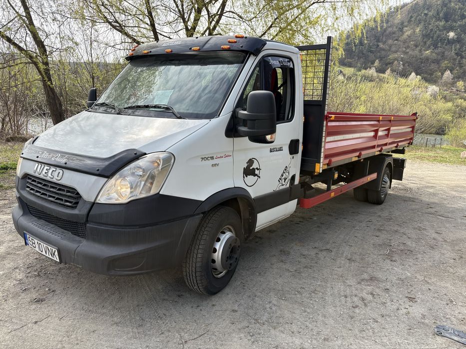 Iveco daily basculabil pe curie 70 c15 35c15 50c15 mercedes sprinter