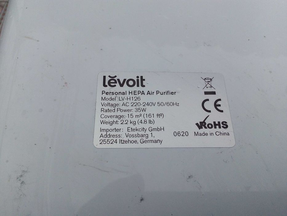 Пречиствател на въздух Levoit LV-H126