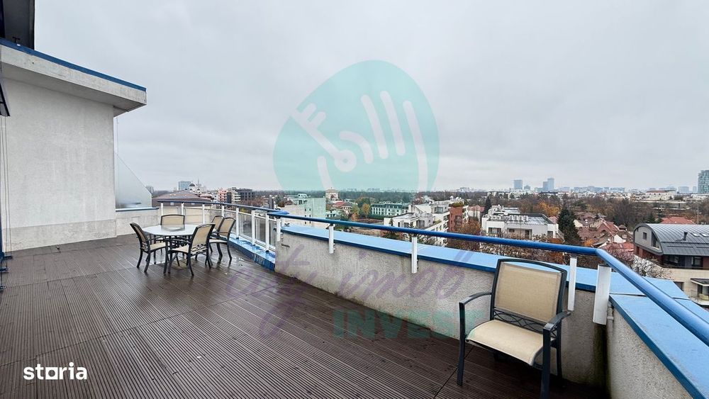 Penthouse Unic cu Terase de 100 mp