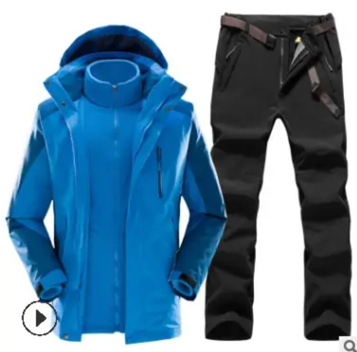 Зимний костюм 3 в 1. Кофта, куртка, штаны