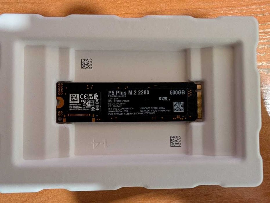 Crucial P5 Plus 500GB