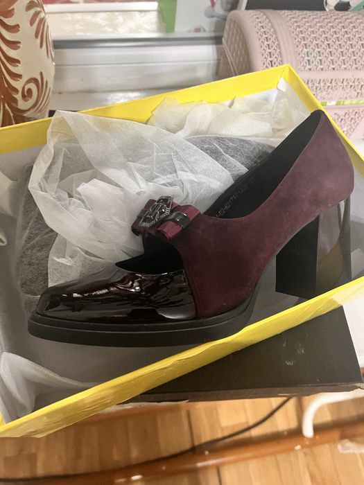 Туфли кожанные женские