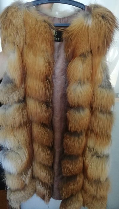 Жакет натуральная лиса