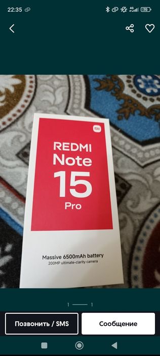 Redmi not 15 pro