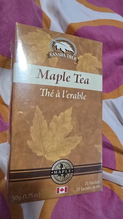 Ceai Canadian cu Sirop de Arțar - Canada True Maple Tea (25 plicuri) - EXCLUSIV