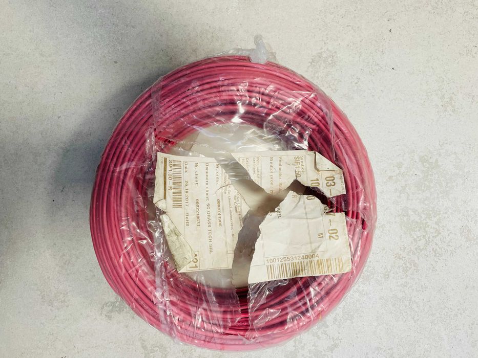 Cablu siliconic 1.5 mm2, rosu.