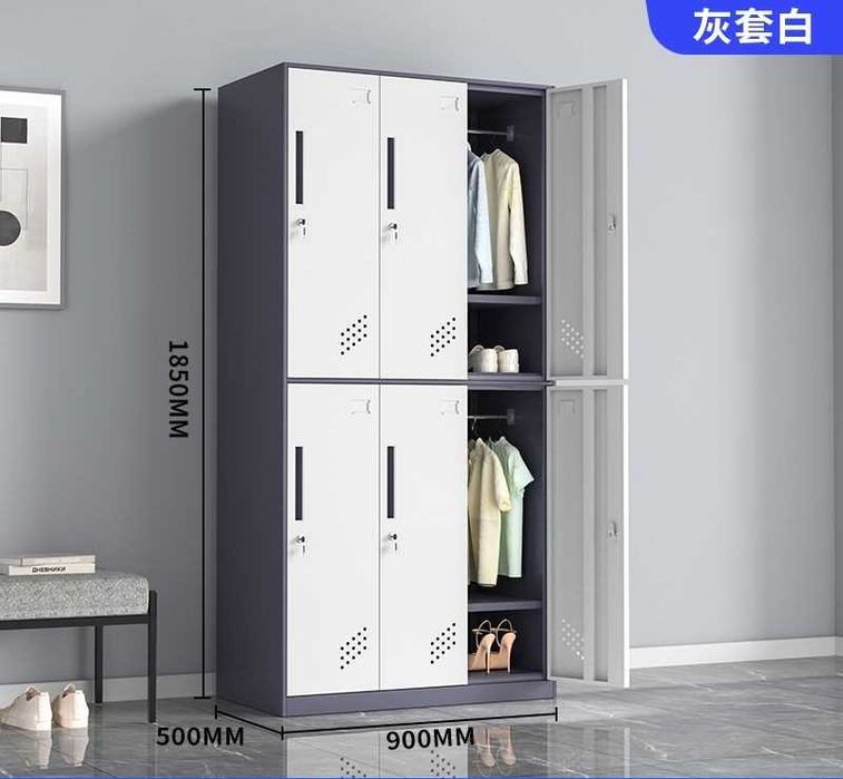 Шкаф раздевалка/ Xodimlar uchun shkaf / Saqlash shkafi/Шкаф для сауны