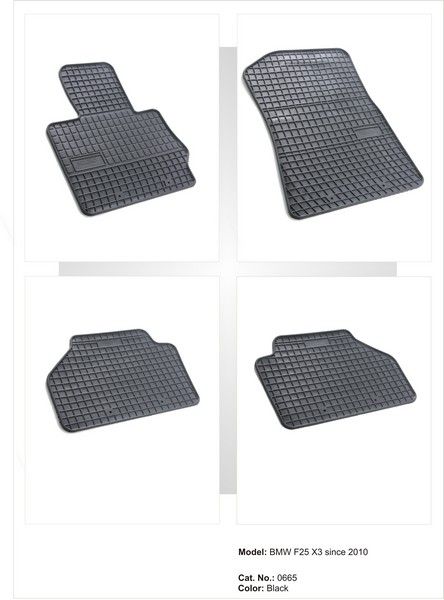 Covoare cauciuc BMW X4 F26