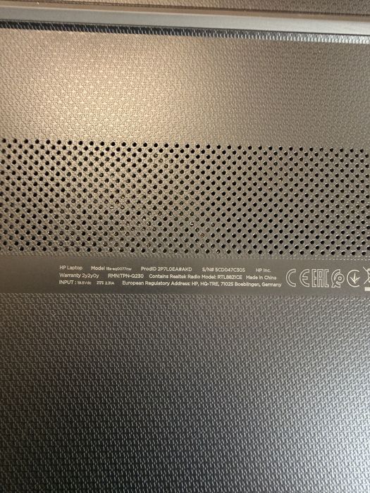 Лептоп HP 15 s-eqoo77nw подоговаряне