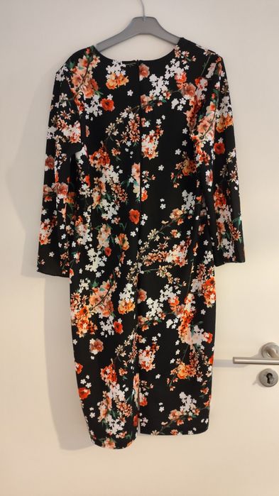 Rochie dreaptă florală 3XL