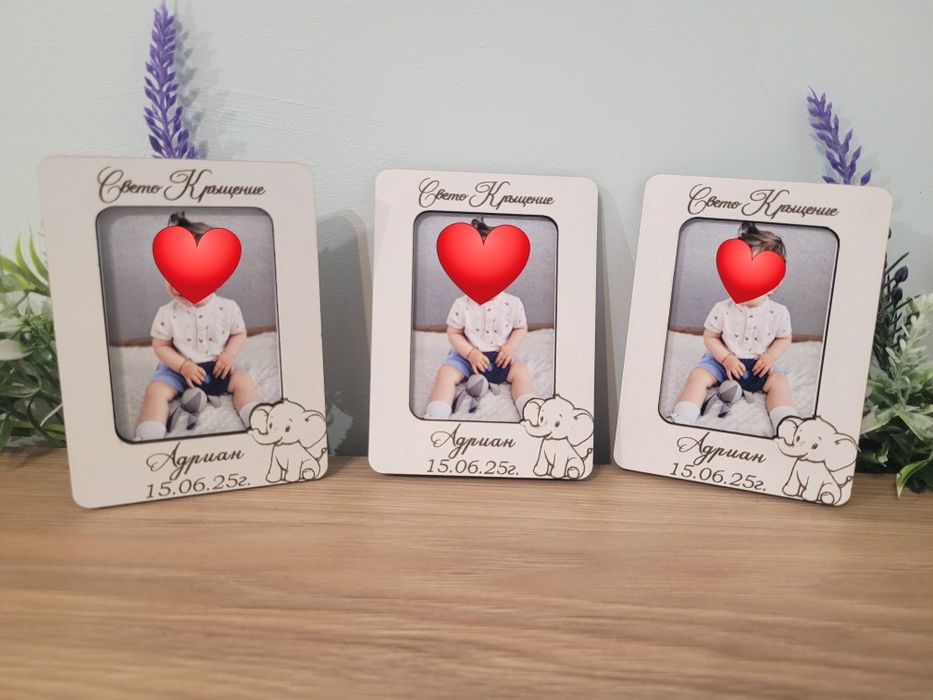 Гравирани магнитчета със снимка - подаръчета за гости за всеки повод.