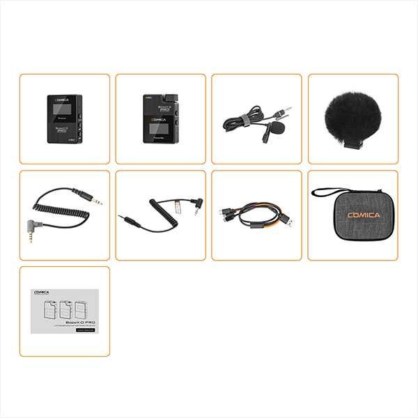 Безжичен микрофон Comica BoomX-D Pro