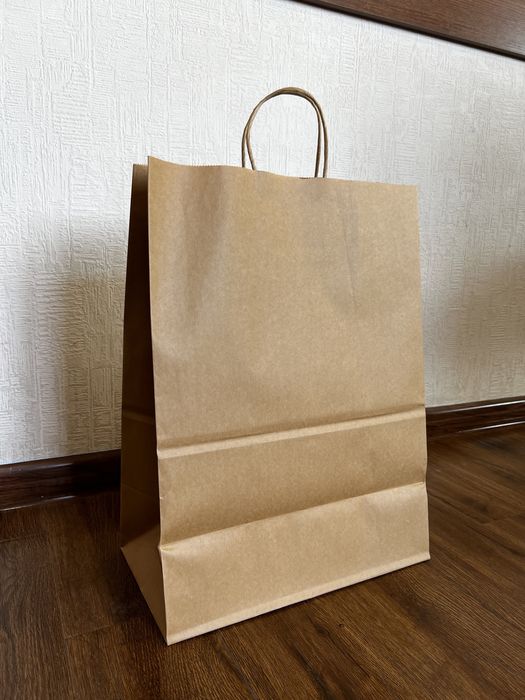 Крафтовые пакеты на заказ