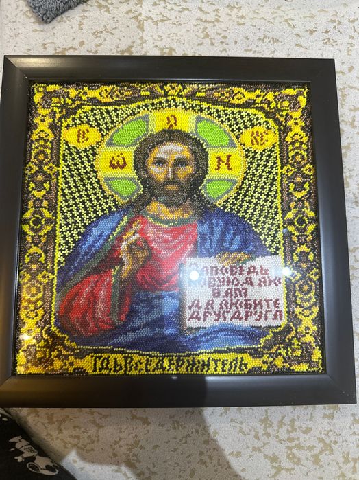 Икона своими руками из бисера