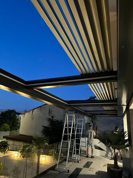 Pergole Retractabile Flat, Vault, Bioclimatice si Spline