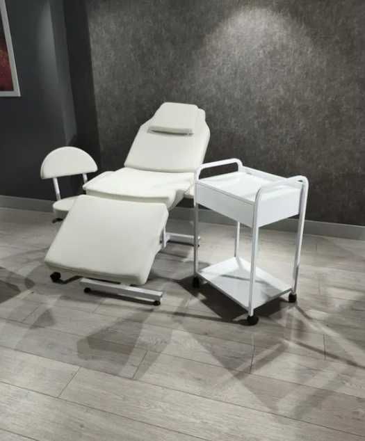 Козметична кушеткка+ табуретка +шкафче. Безплатна доставка