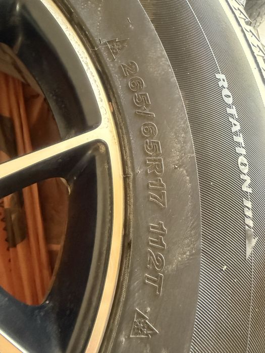 Балоны зимние шины R17 с дисками