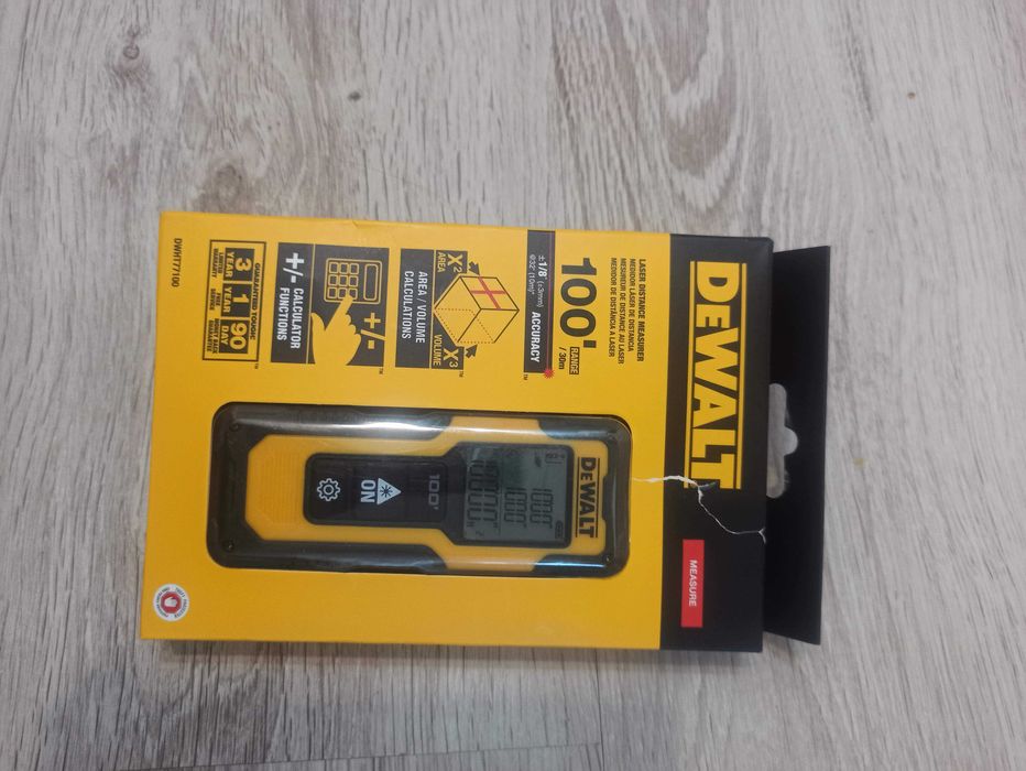 Лазерная рулетка дальномер DeWalt