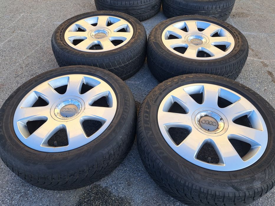 5х112/16 с гуми Ауди VW Шкода Сеат 5x112/16 лети джанти Audi Skoda