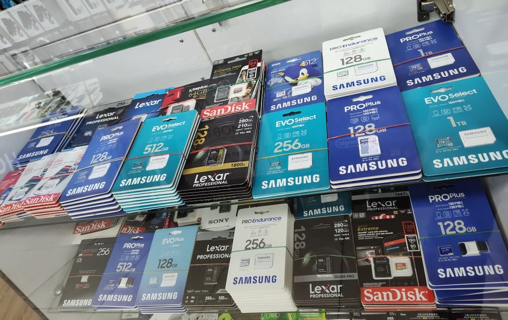 Карта памяти SAMSUNG Micro Sd 64/128/256/512/1 Tb  ORIGINAL