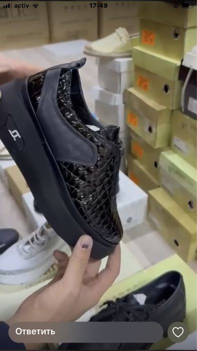 женская ботинка Турция