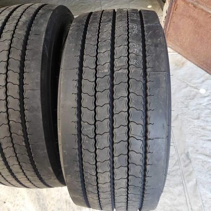2 Нови предни гуми 355/50R22.5 Pirelli RO2 ProFuel Steer 156L DOT2025