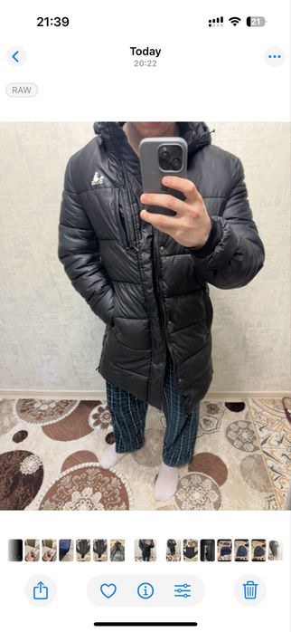 Куртка зимняя адидас