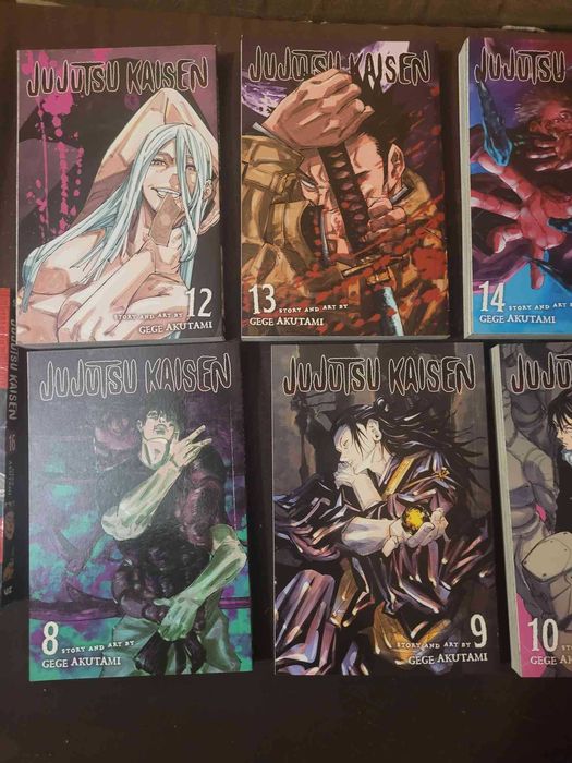 jujutsu kaisen manga 5-16