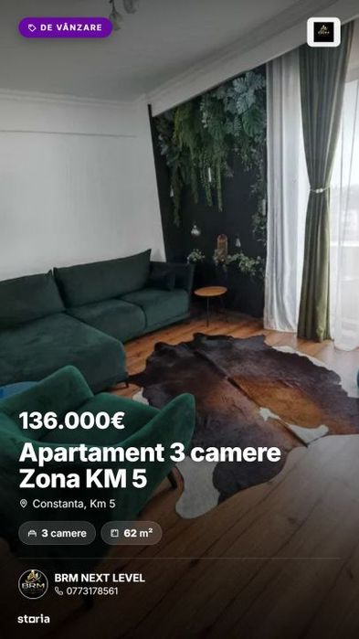 Apartament 3 camere Zona KM 5