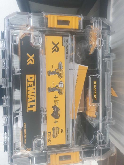 Dewalt комплект машини