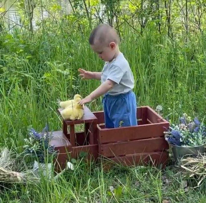 Машинка деревянная