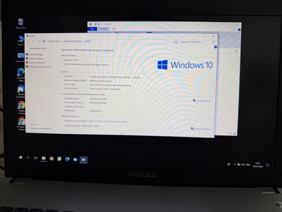 Laptop Asus N56VZ Bang&Olufsen Audio