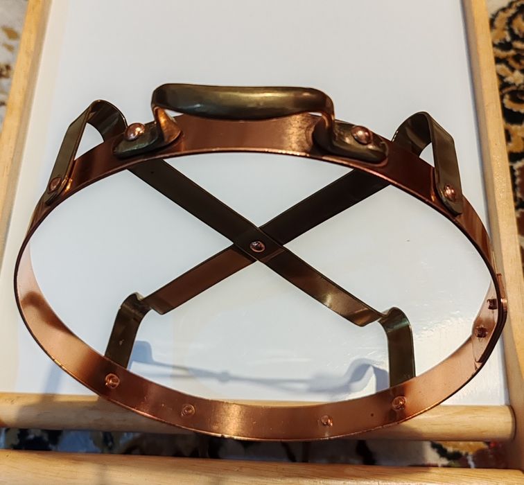 Set oale-tigăi-vase din inox cu baza din cupru