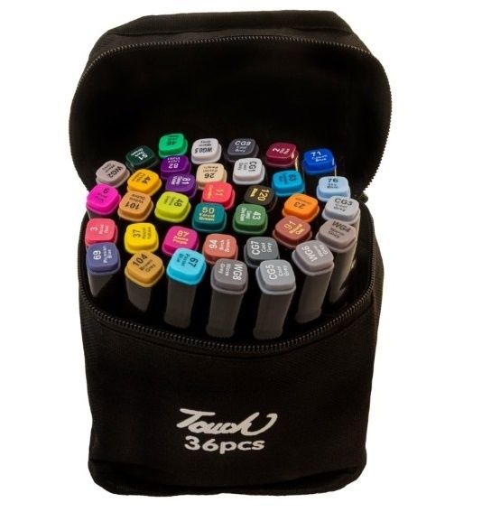 Маркеры для скетчинга TouchCool 24/36/48/60/80/120/168